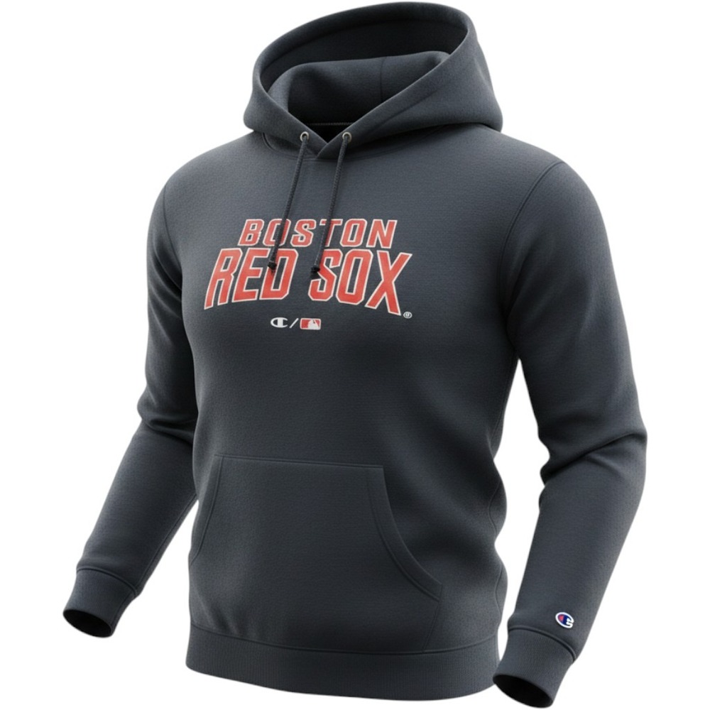 Champion Boston Red Sox MLB Full Zip Hoodie Navy Blue Mens XL New With Tags